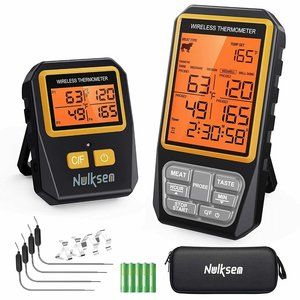 Nulksen Wireless Meat Thermometer For Grilling, Ultra Accurate And Instant Read